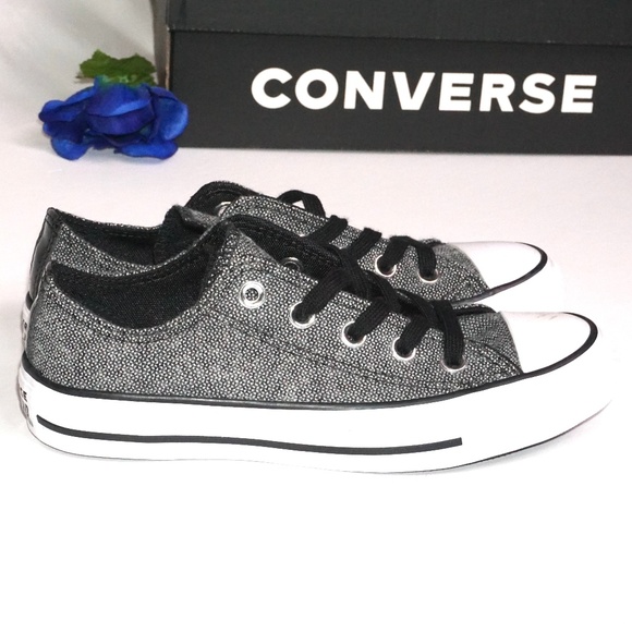Converse Shoes - Converse Gray/Black All Star Chuck Taylors 5W 3.5Y